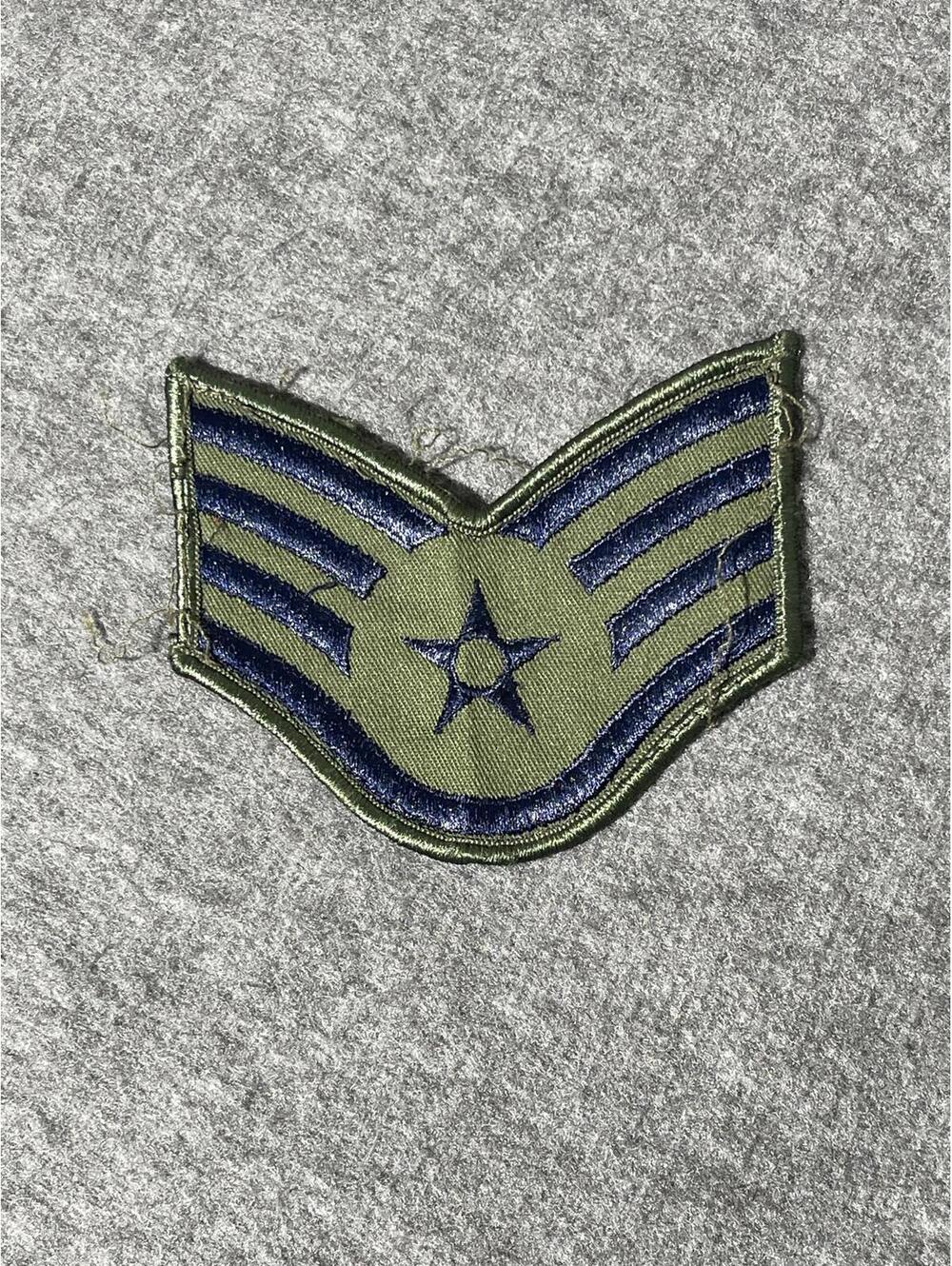 U.S. Air Force Rank Patch - Technical Sergeant (TSgt)